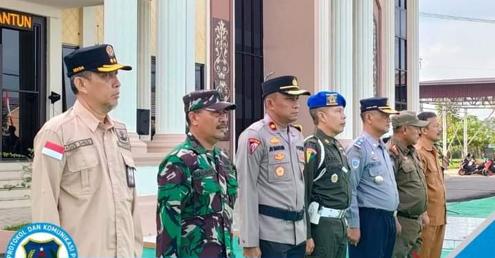 Sekda Tanjab Barat Hadiri Apel Gelar Pasukan Operasi Patuh Tahun 2023
