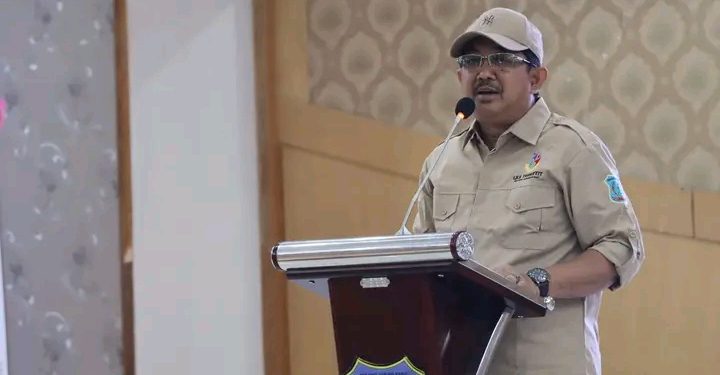 Peringati Hari Buruh, Bupati UAS Hadiri Sosialisasi Ketenagakerjaan