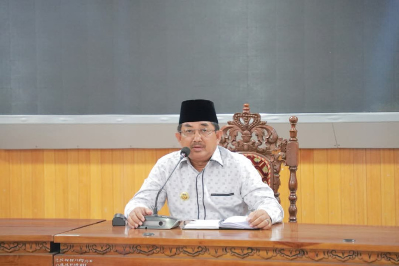 Bupati Anwar Sadat Pimpin Rapat Tindak Lanjut Instruksi Presiden RI