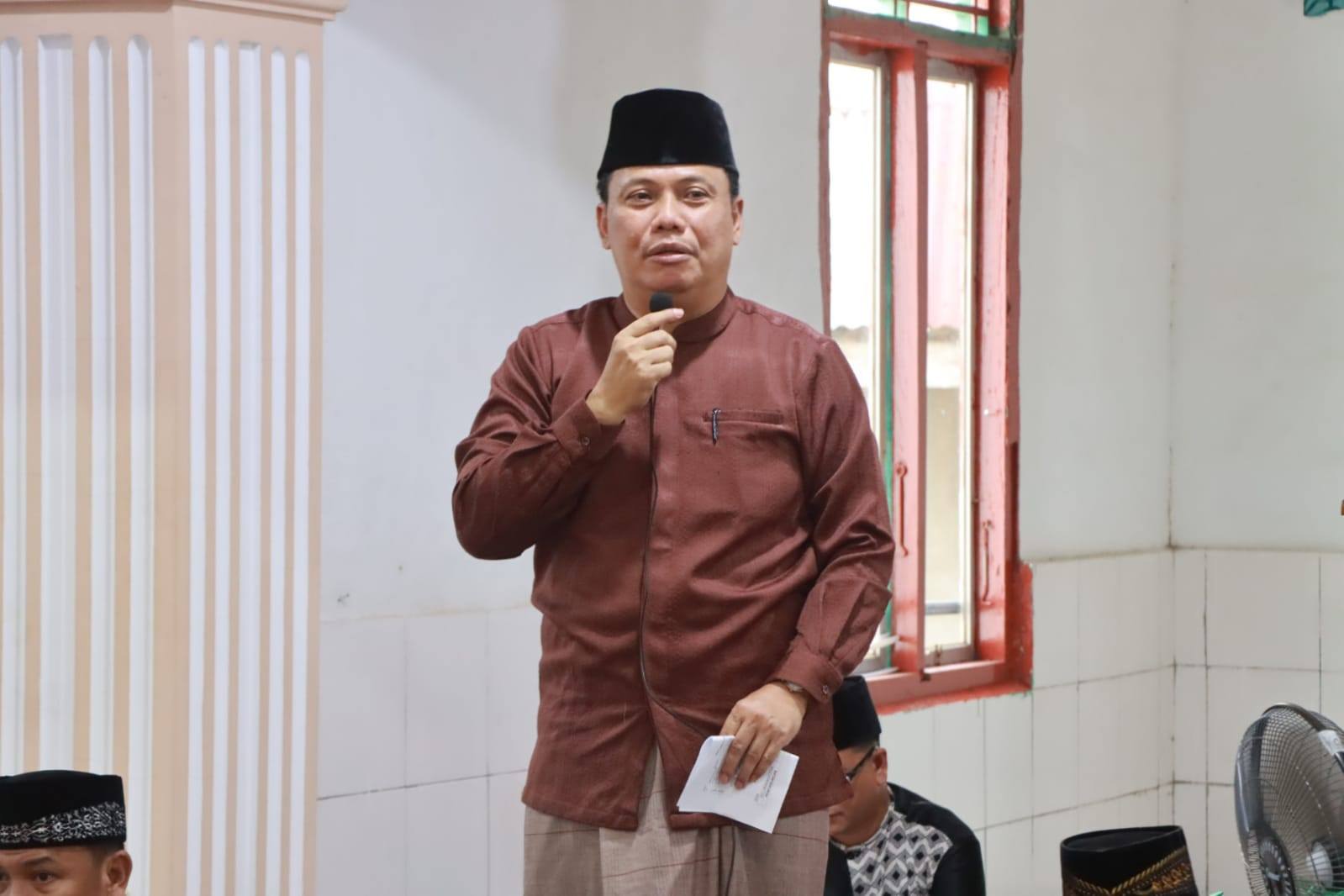Pemkab Tanjab Barat Gelar Safari Ramadan di Masjid Al-ULA Desa Penyabungan Kecamatan Merlung