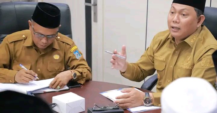 Wabup Hairan Pimpin Rapat Penentuan Dewan Hakim dan Panitera MTQ ke-52 Tingkat Kabupaten