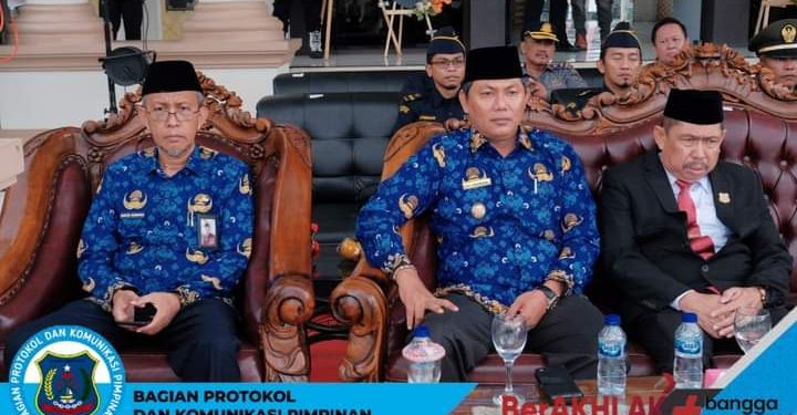 Wakil Bupati Tanjab Barat Ikuti Upacara Hari Bhayangkara ke-77
