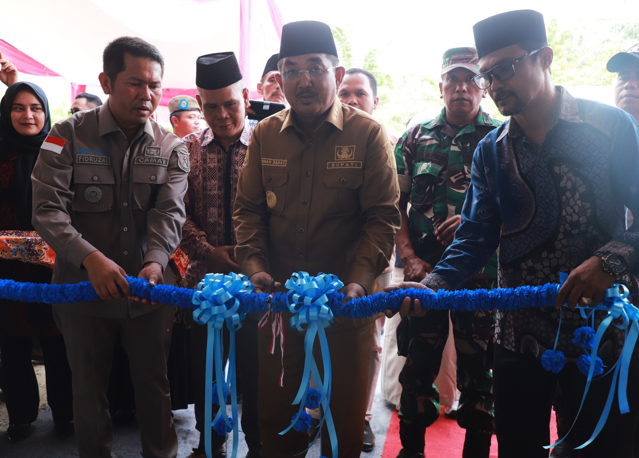 Bupati Anwar Sadat Resmikan Koperasi Desa Merah Putih Pertama di Dusun Mudo