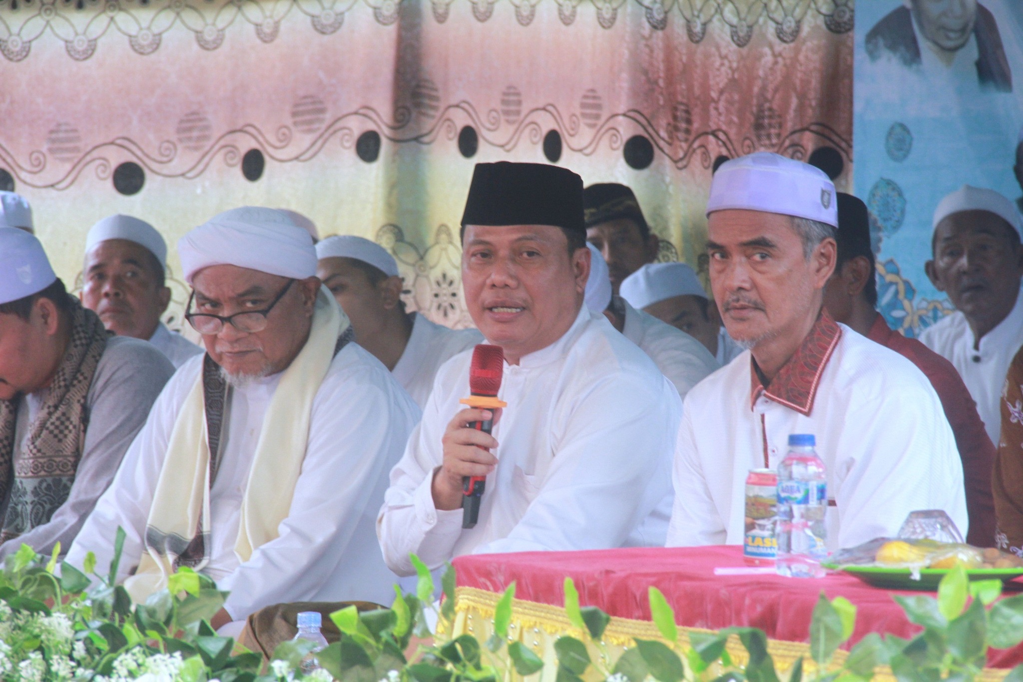 Wakil Bupati Katamso Hadiri Haul Akbar Sulthonul Aulia Syekh Abdul Qadir Al-Jailani di Desa Dataran Pinang