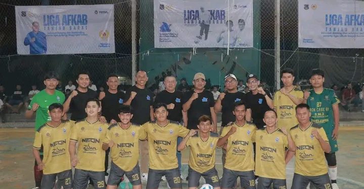Bupati Anwar Sadat Resmi Buka Liga Asosiasi Futsal Kabupaten Tanjab Barat 2024