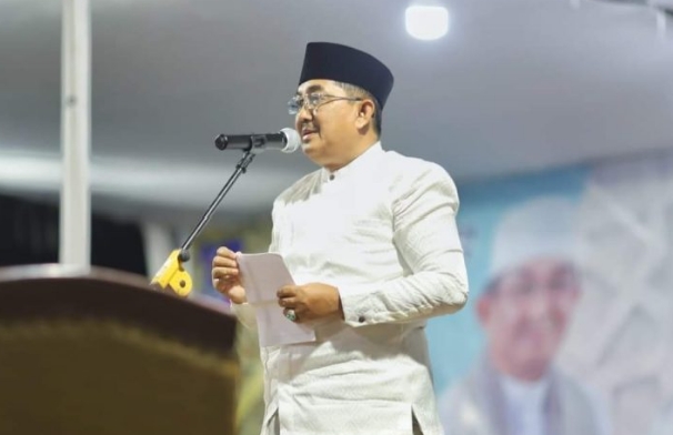 Pemkab Tanjabbar: Menggelar Tabligh Akbar, Bupati UAS Ucapkan: Selamat Datang Al-Ustadz Ahmad Wijayanto, M.A